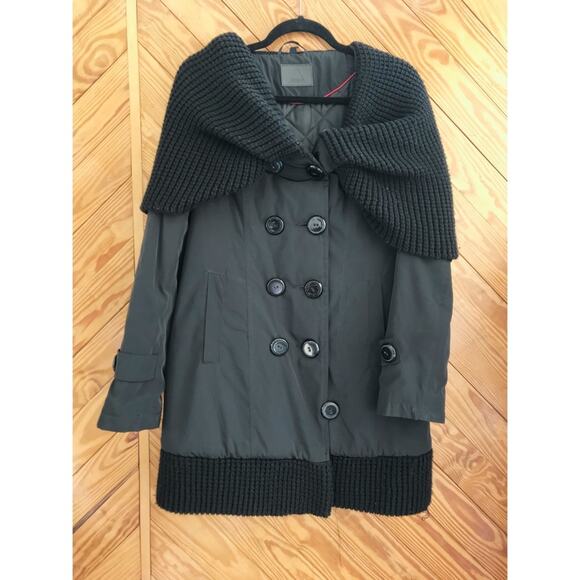 Atelier Noir Rudsak Black Winter Coat - Picture 1 of 8